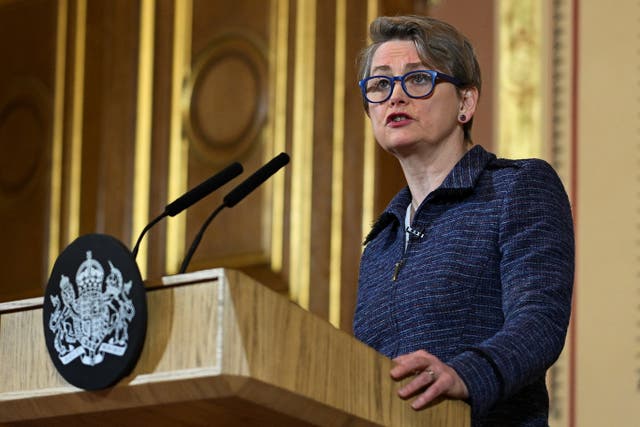Foreign Secretary Yvette Cooper is expected to update the Commons on Monday on the UK response to the US operation in Venezuela (Jaimi Joy/PA)
