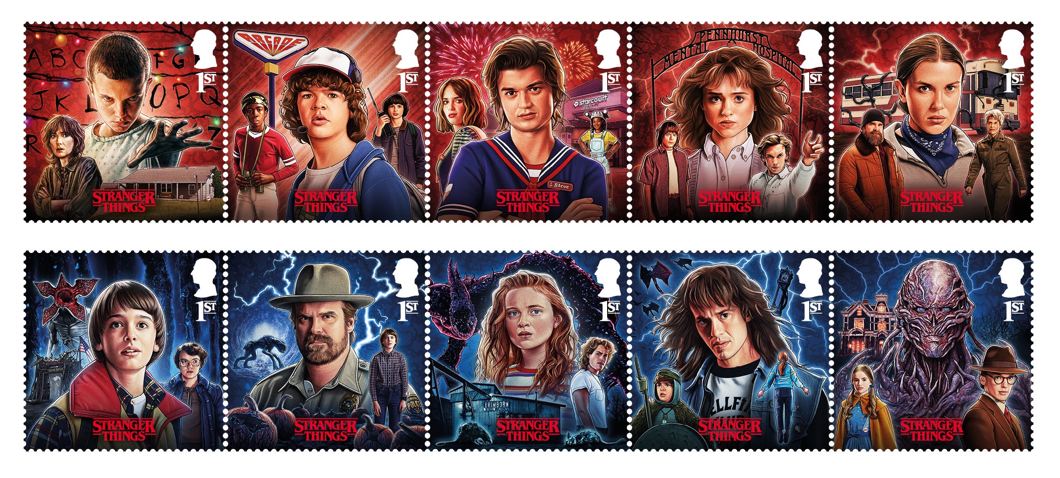 Royal Mail commemorates Stranger Things finale with special set of ...