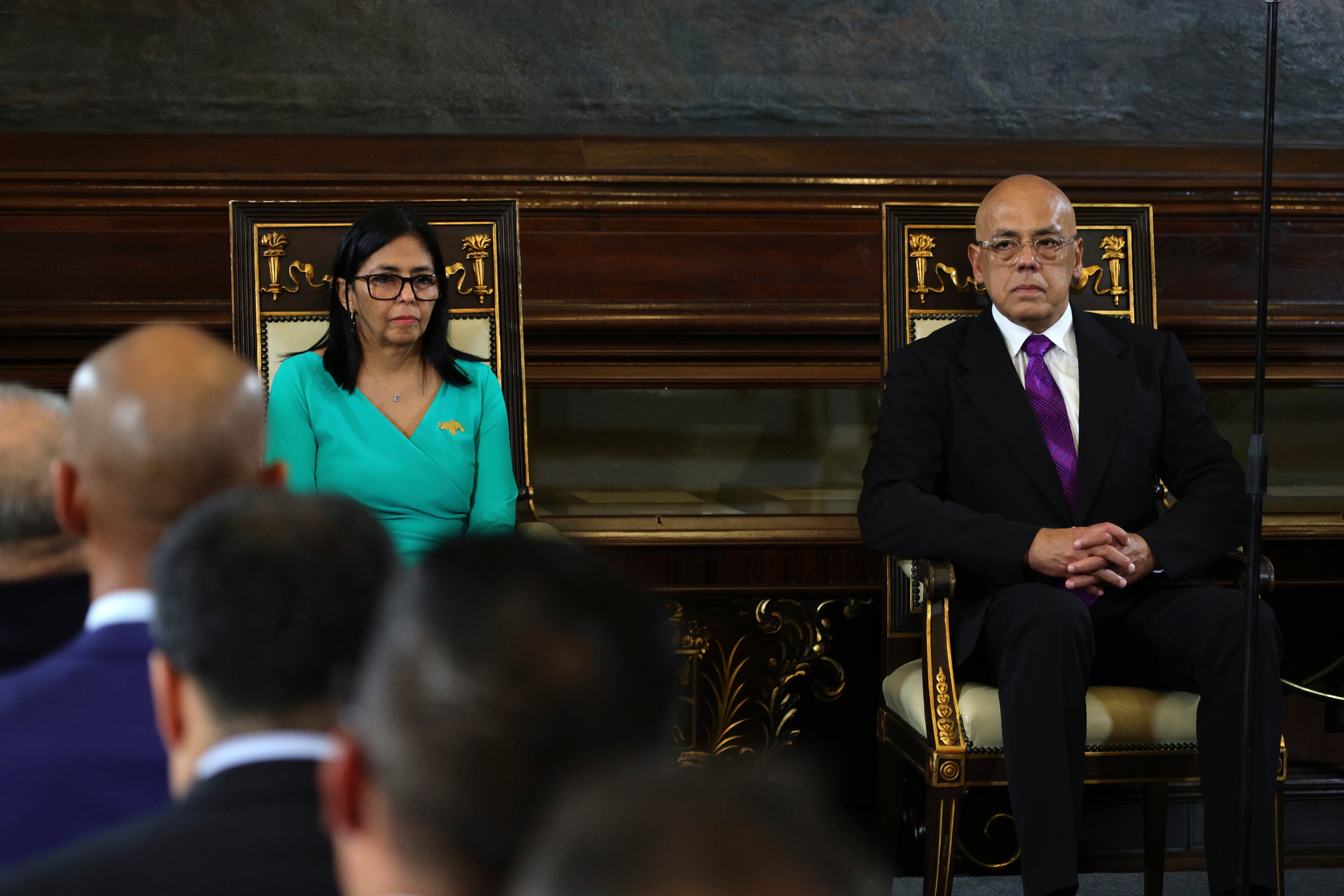 Rodriguez was sworn in as president in the days after Nicolas Maduro’s capture
