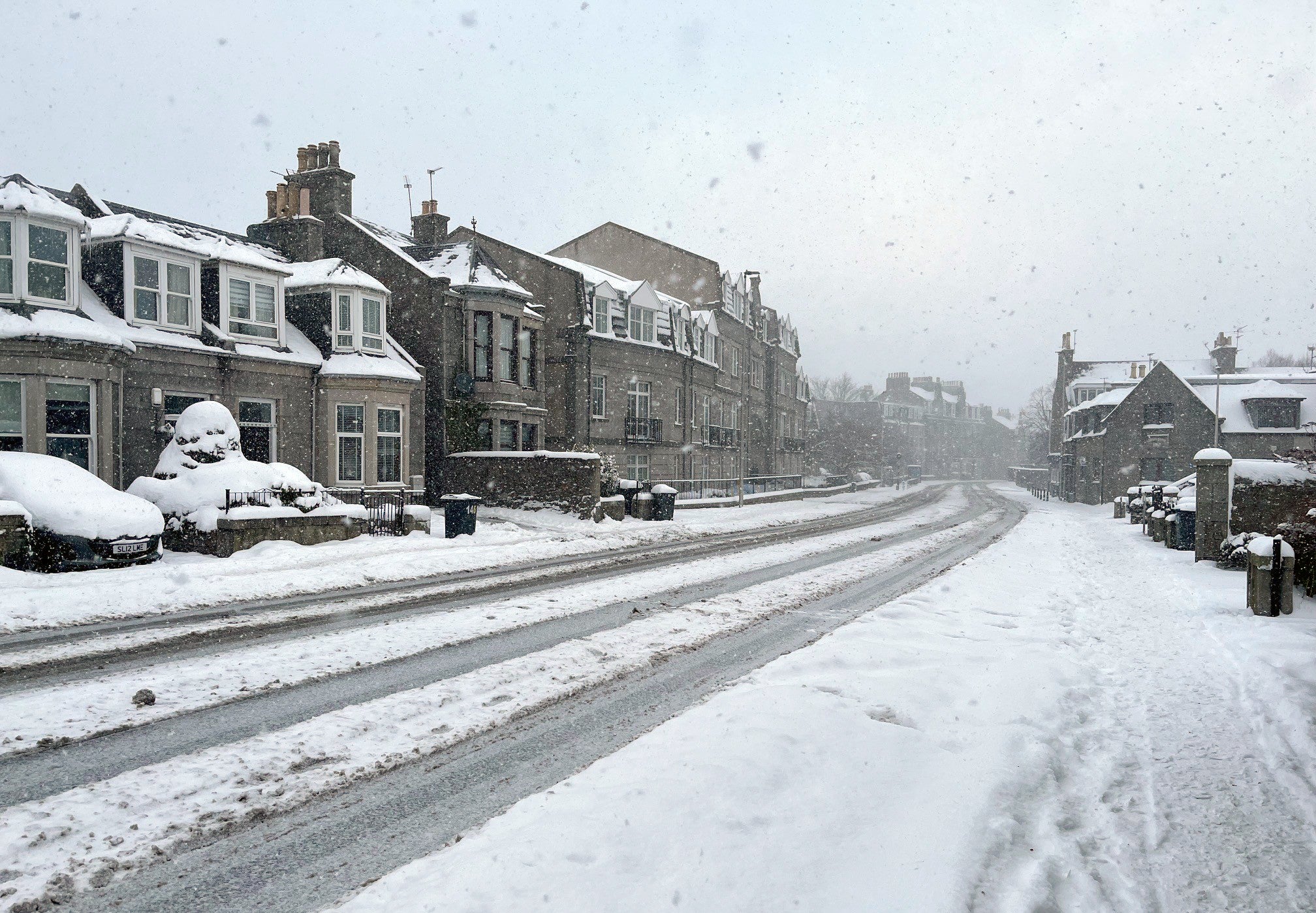Scotland has faced the worst of the snowy weather