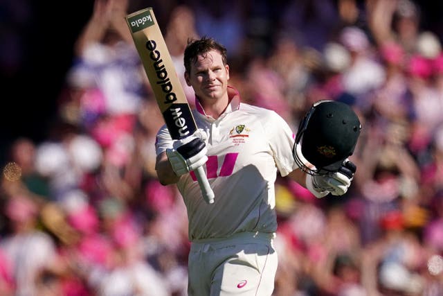 Steve Smith hit his 13th Ashes century to pile the misery on England (Robbie Stephenson/PA)