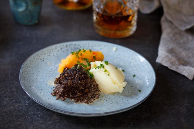 Haggis, neeps and tatties (Alamy/PA)