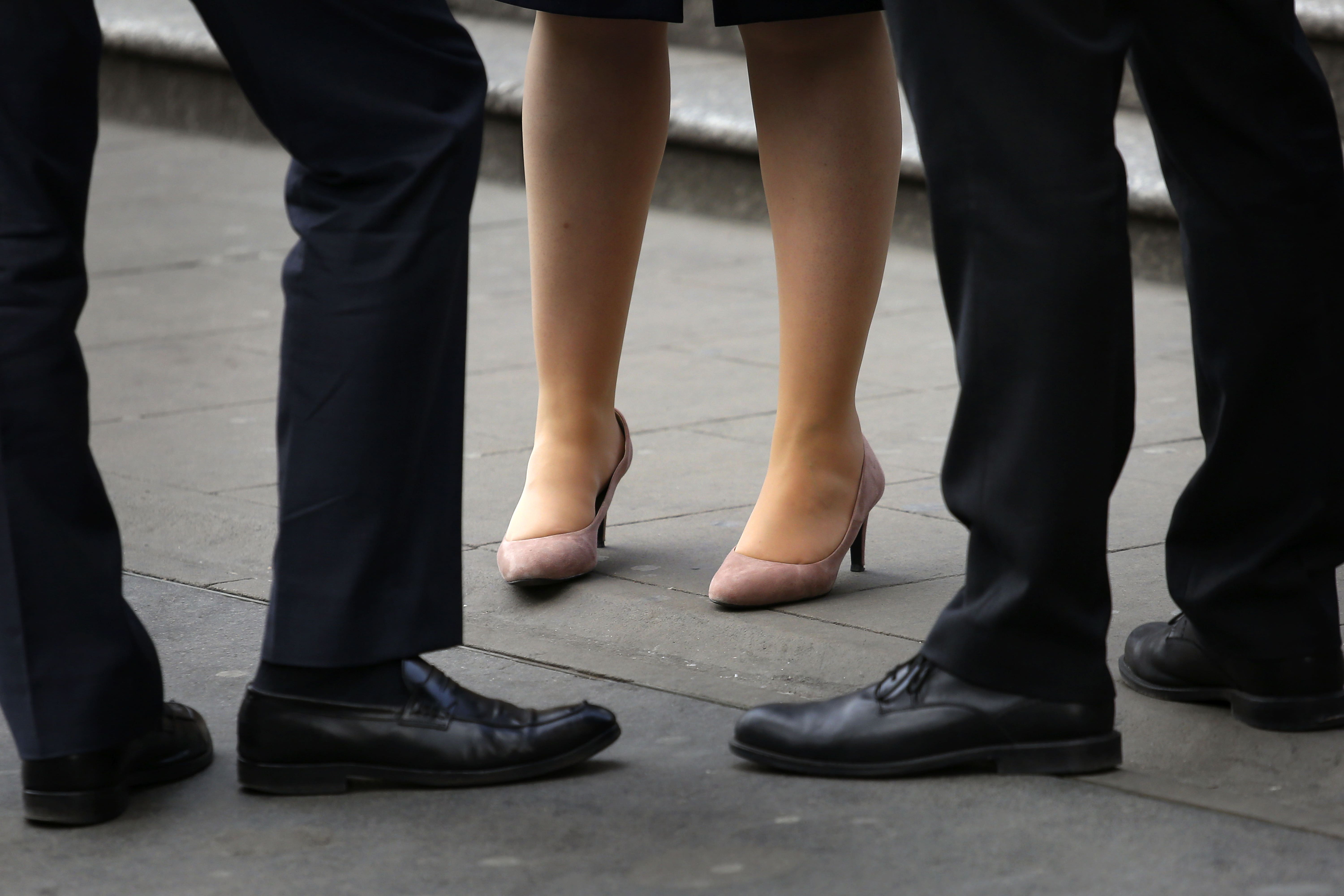 Research calculates that the average annual salary for chief executives of UK blue chip companies is £4.4 million (PA)