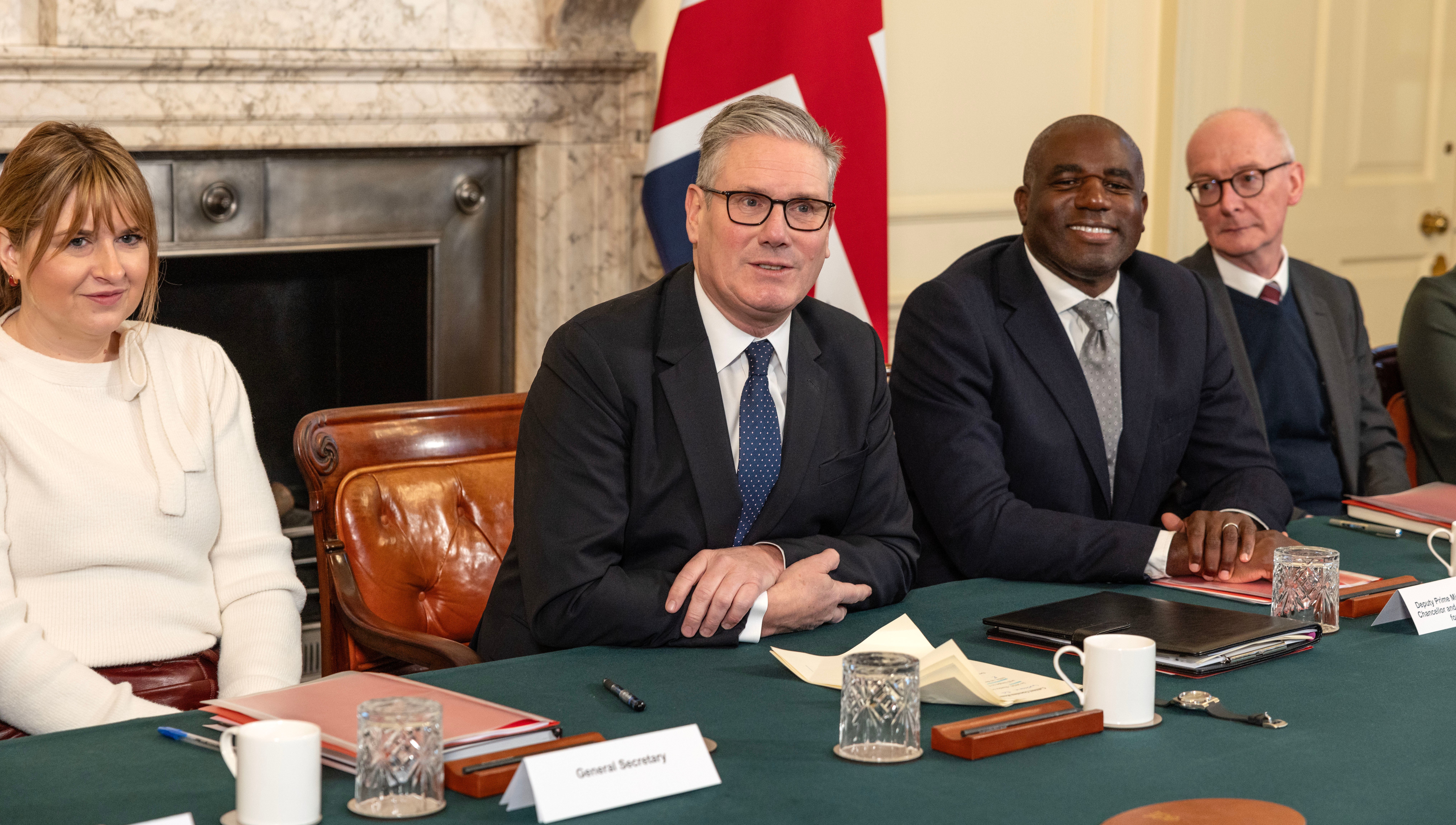 The prime minister appealed for unity