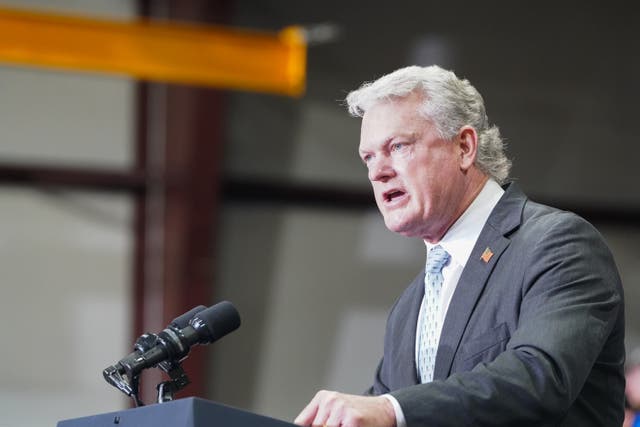 <p>Georgia Republican Rep. Mike Collins, whose office is the subject of a House Ethics Committee investigation over allegations made against his chief of staff</p>