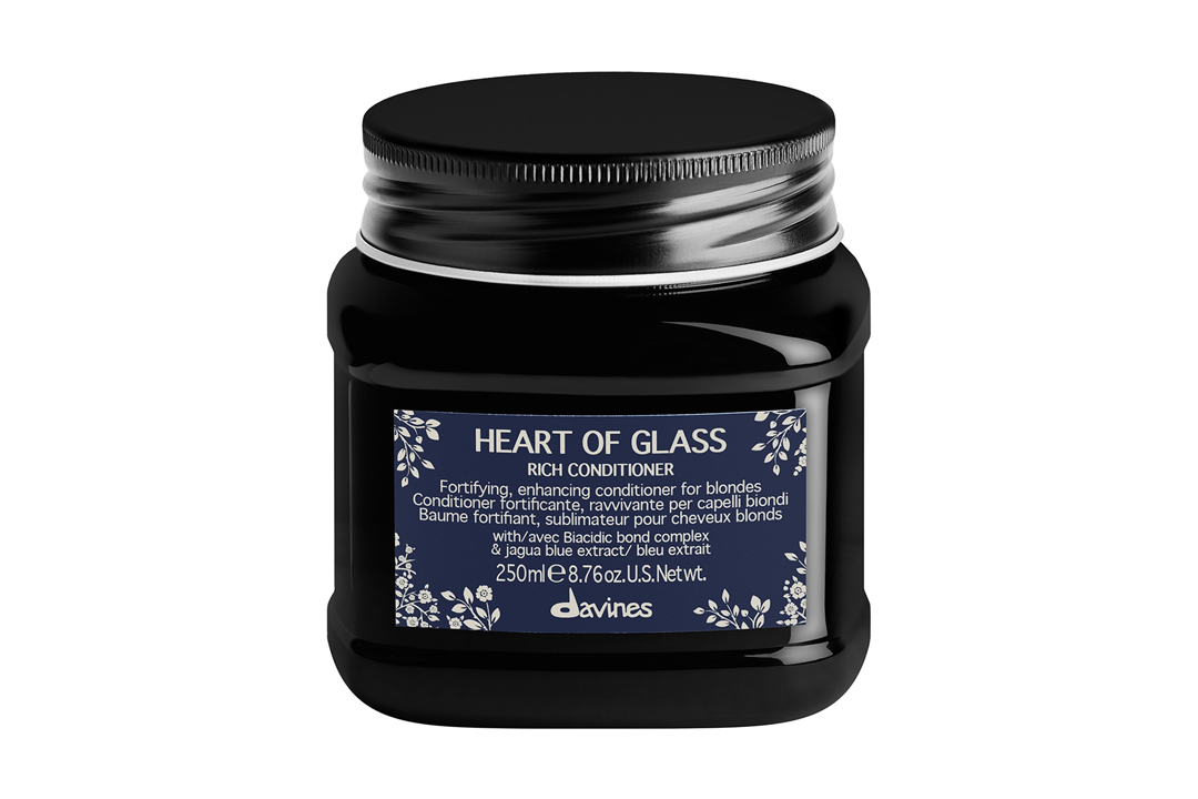 best hair mask IndyBest review Davines heart of glass rich conditioner for blonde hair