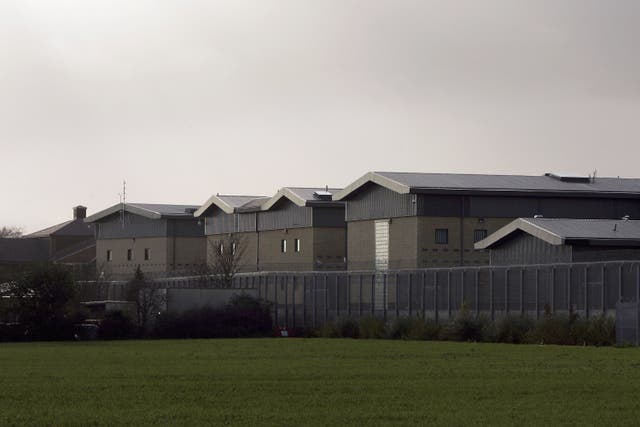 <p>Detainees are being held at Harmondsworth Immigration Detention centre in Middlesex, England</p>