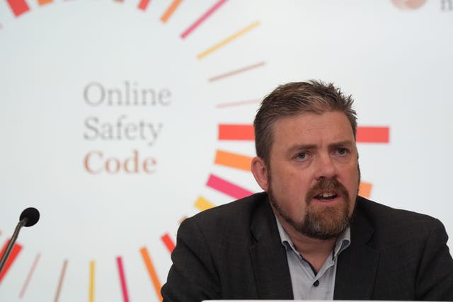 John Evans said the Commissioner was concerned over the risk of non-consensual image sharing (PA)