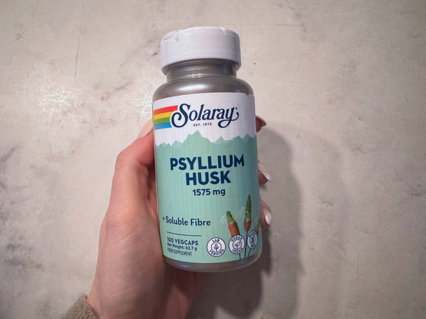 solaray psyllium husk fibre supplement