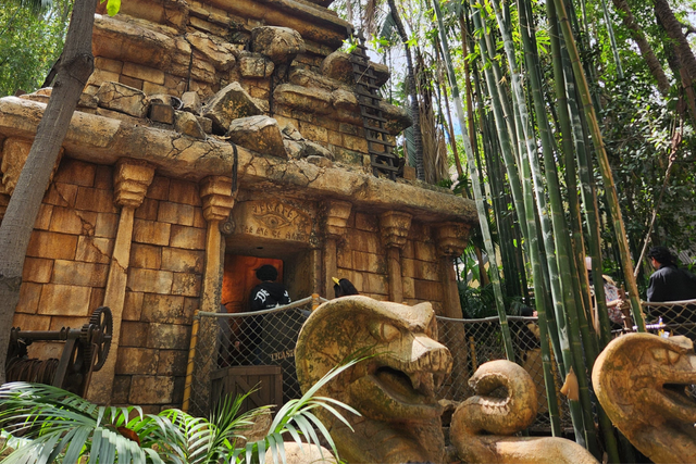 <p>The victim reportedly did not fight back as another man allegedly punched him when confronted about cutting the line at the Indiana Jones Adventure ride in Disneyland</p>