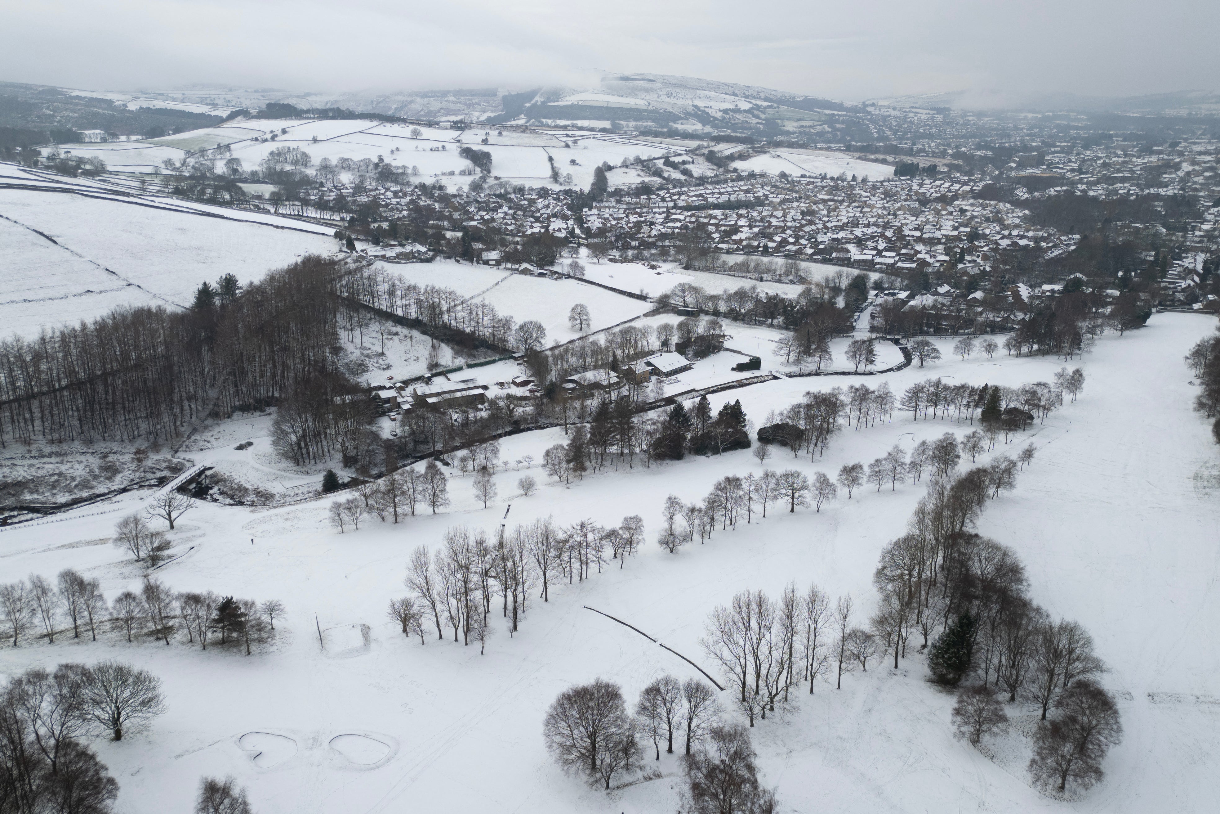 <p>Storm Goretti is forecast to bring more snow (Photo by Oli SCARFF / AFP via Getty Images)</p>
