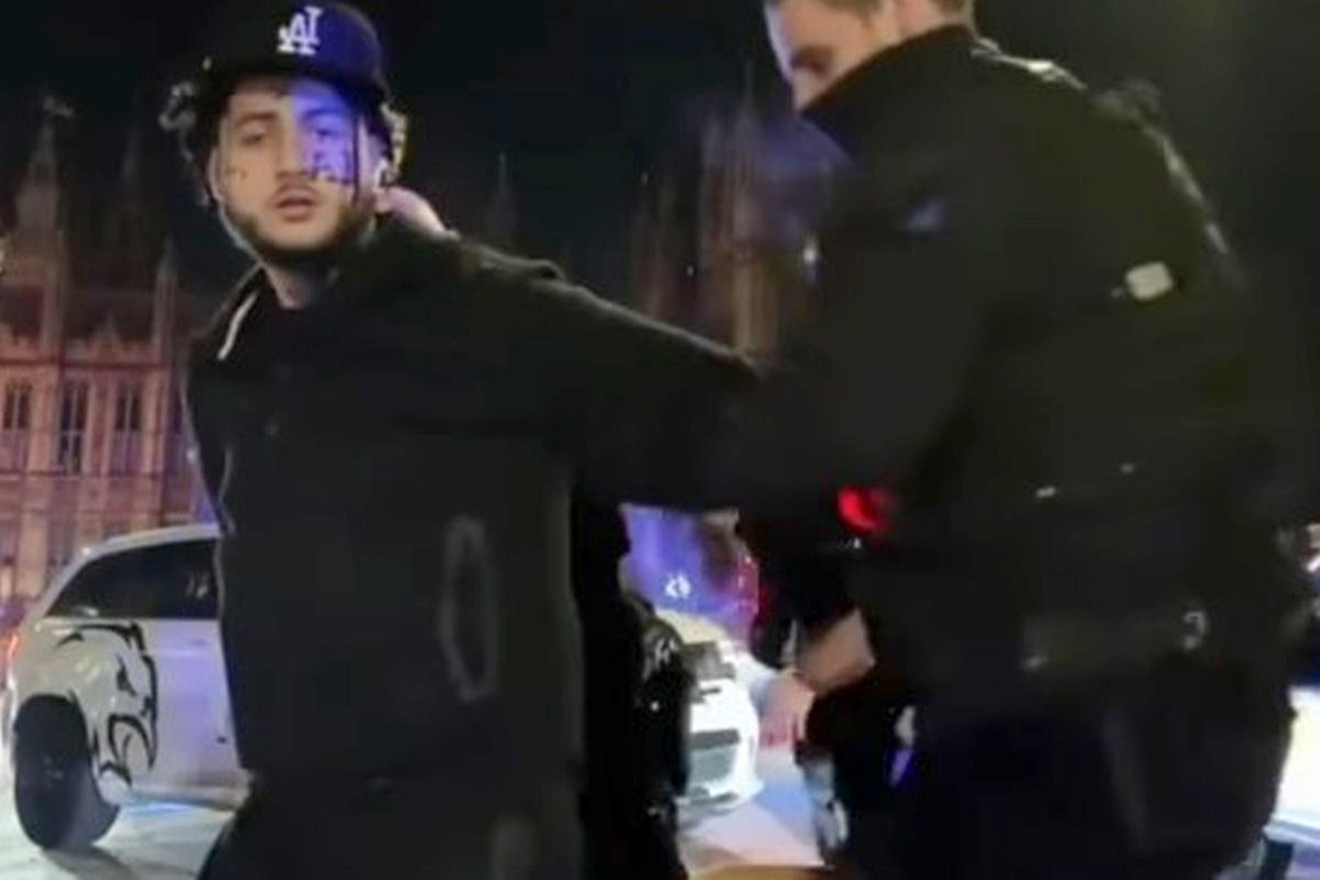 Twitch streamer arrested after &lsquo;flashing toy gun&rsquo; outside Parliament