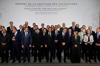 The coalition leaders agreed the security guarantee
