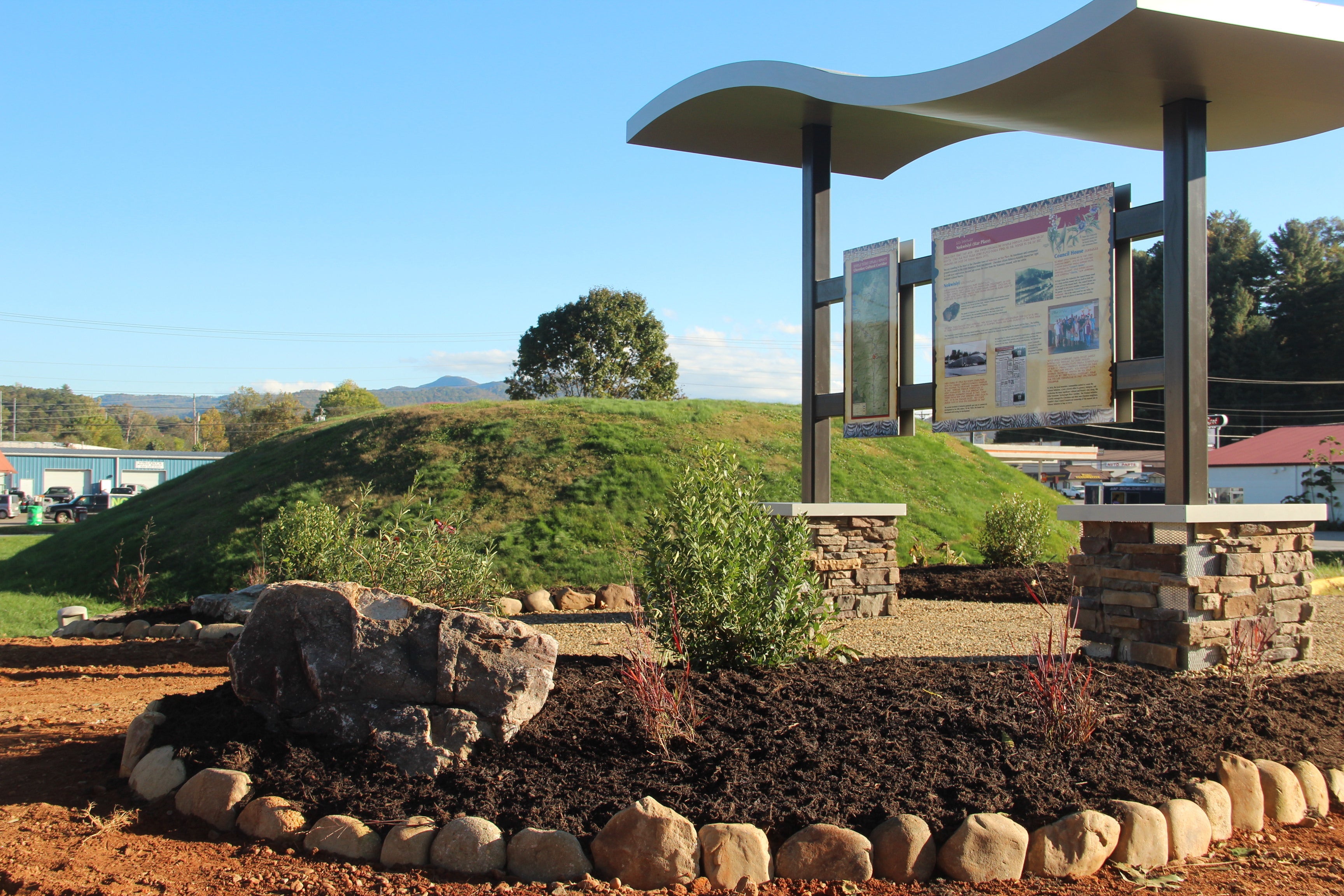 Cherokee Mound North Carolina