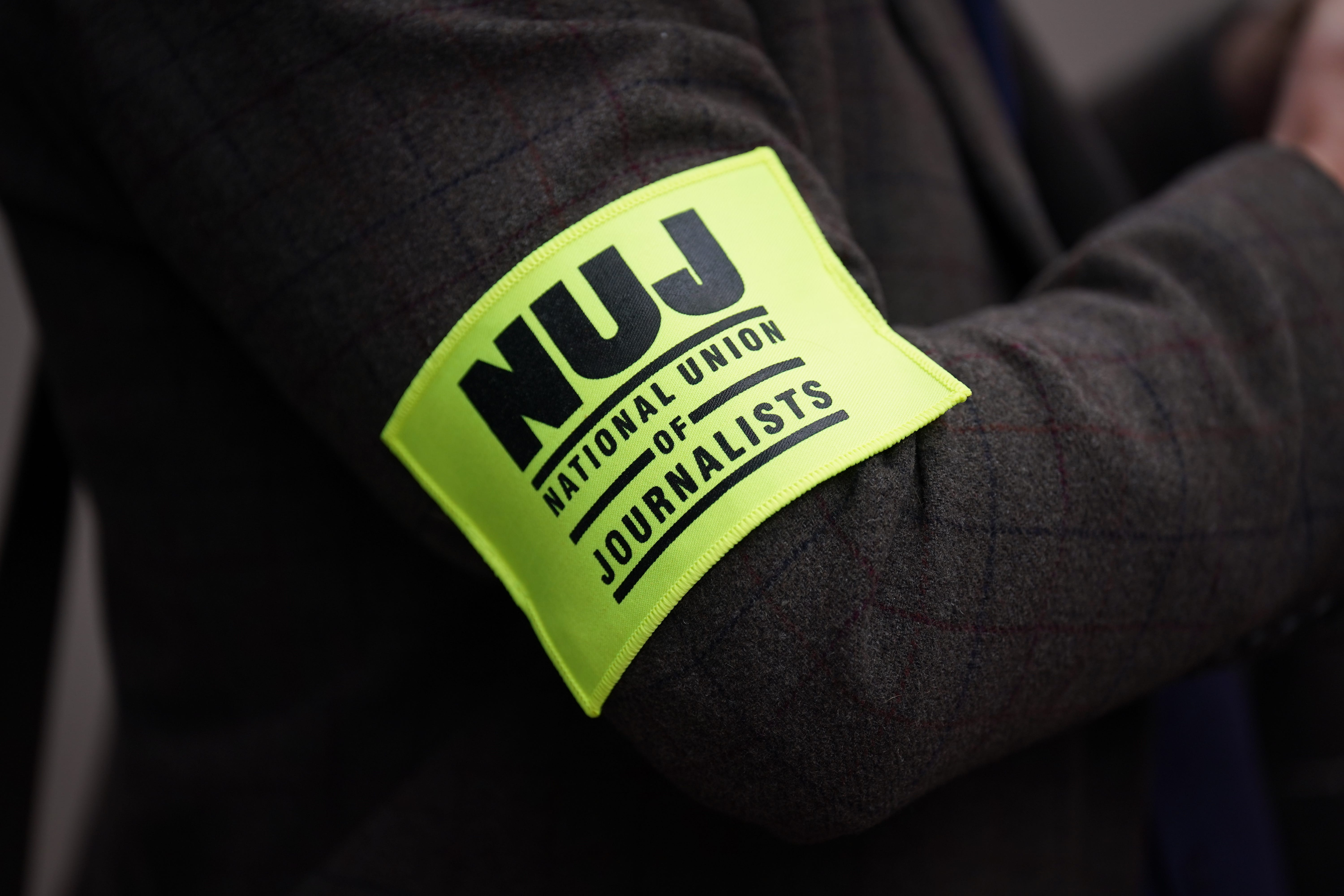 94% of NUJ members who voted in a strike ballot last year backed strike action (Niall Carson/PA)