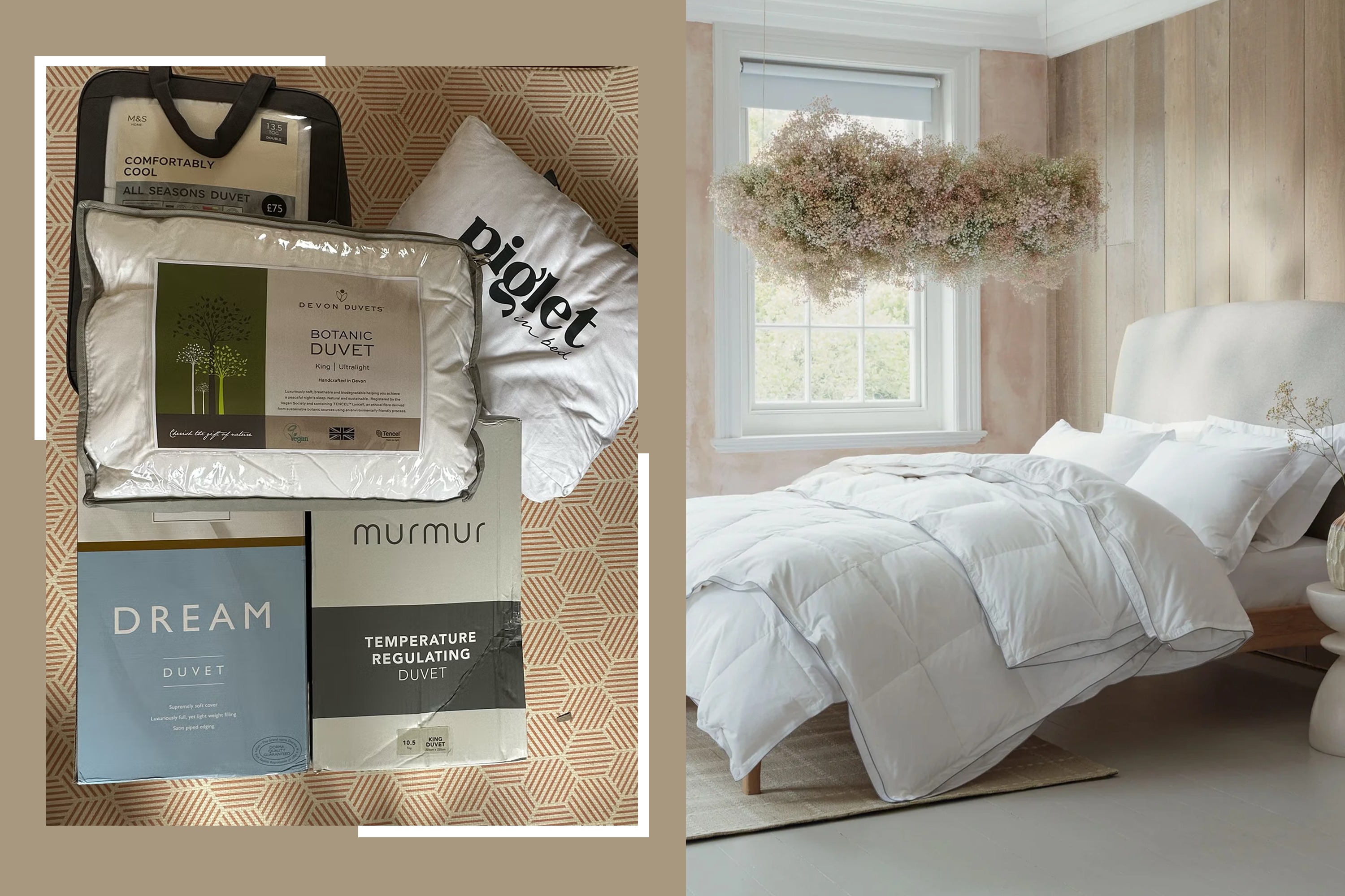 <p>The higher the tog rating the warmer the duvet will be, but all-season duvets can be adjusted year-round </p>