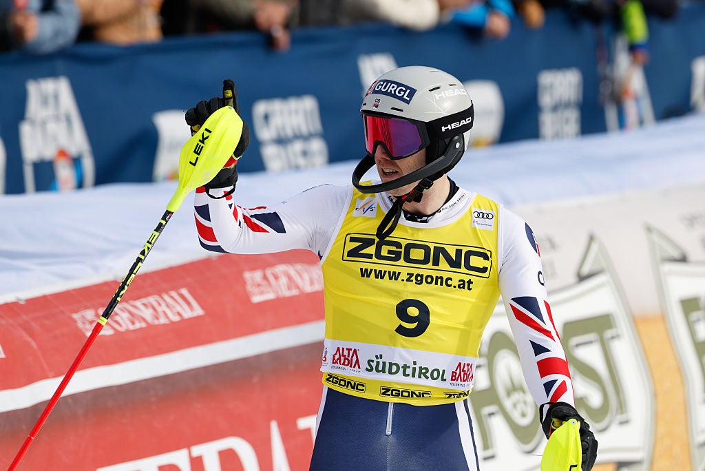 <p>Dave Ryding of Team Great Britain </p>