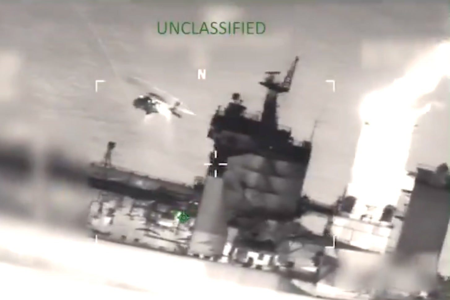 Captura difundida en cobertura sobre la operación marítima