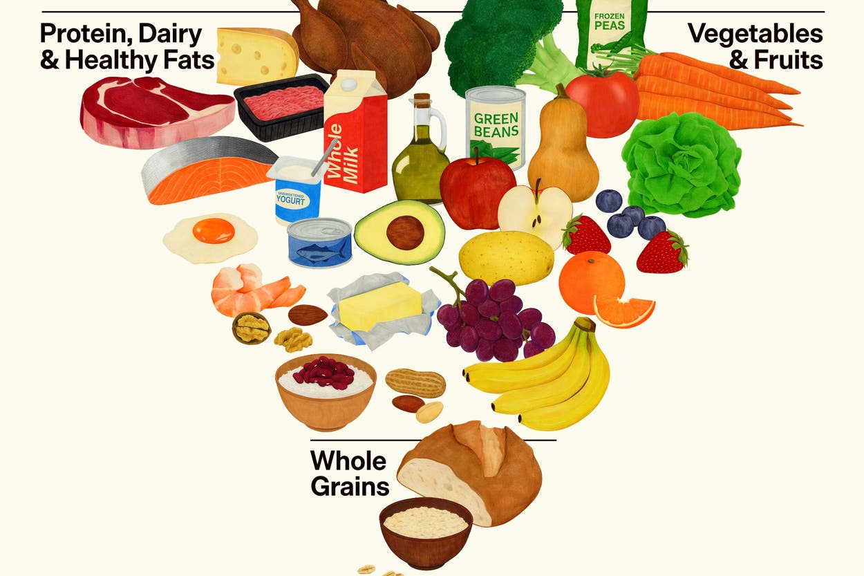 Inverted Food Pyramid Featured In New Dietary Guidelines The Independent inverted-food-pyramid-featured-in-new-dietary-guidelines-the-independent