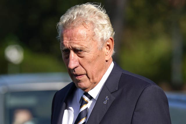 <p>Chivers won two League Cups and the UEFA Cup during his time at Spurs</p>