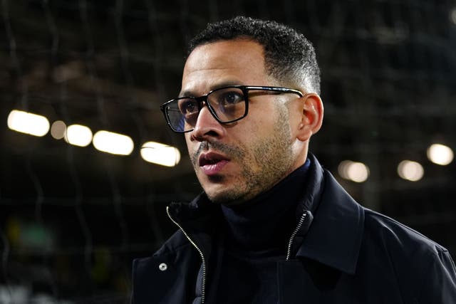 Liam Rosenior travelled with the Chelsea sqaud to the match with Fulham (Bradley Collyer/PA)
