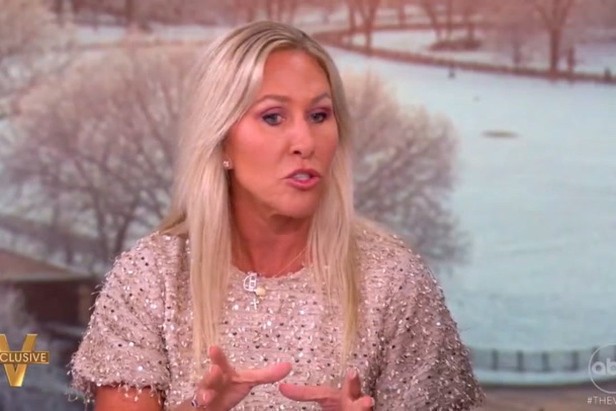 Marjorie Taylor Greene’s January 6 remarks prompt groans from The View audience