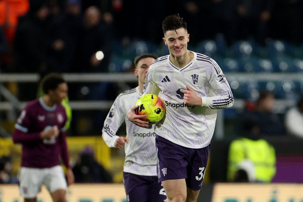 Burnley vs Man Utd live: Sesko scores brace as visitors come from behind