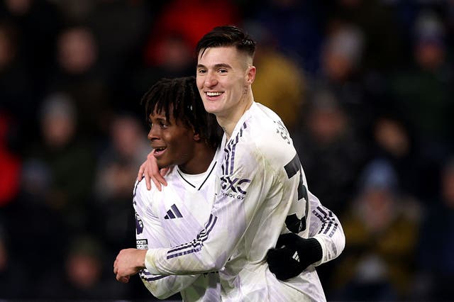 <p>Sesko scored a brace for United in their 2-2 draw to Burnley</p>