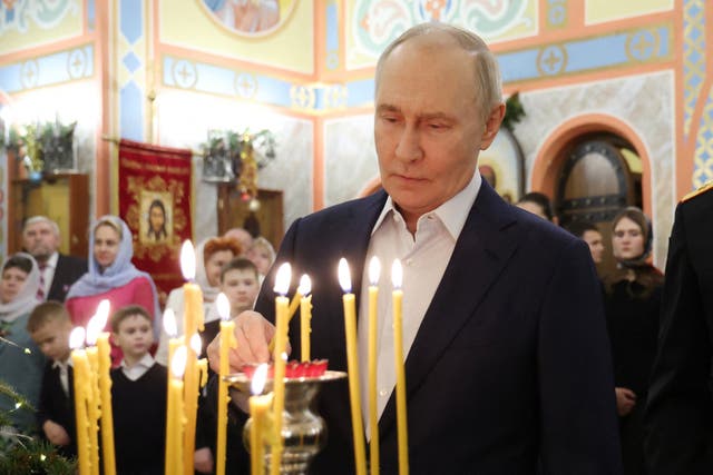 Putin at Christmas