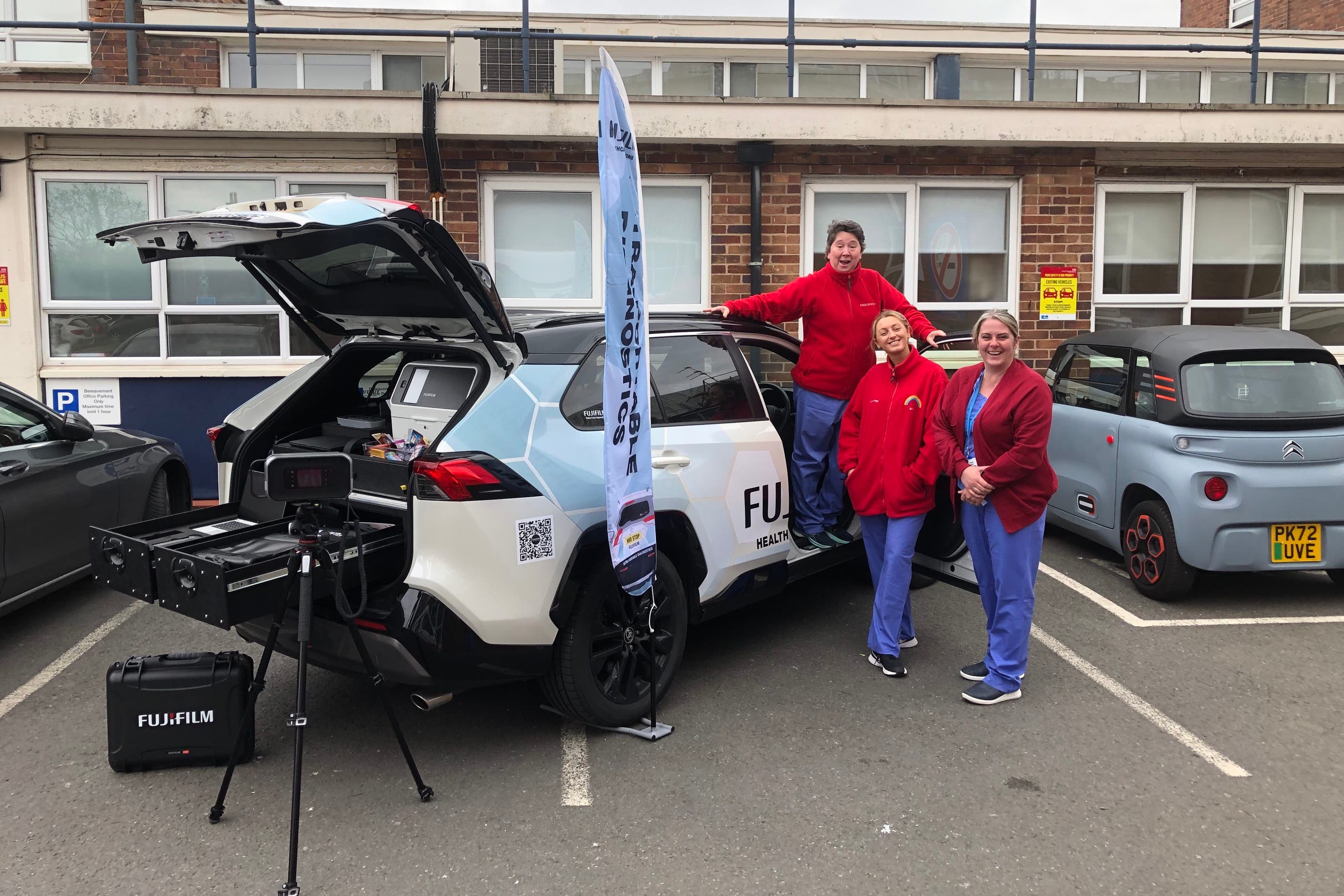 A new mobile diagnostics vehicle will help make vital tests more accessible for those who need them (NHS GGC/PA)