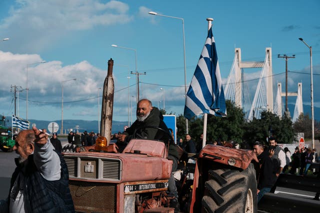 GRECIA-PROTESTAS AGRARIAS