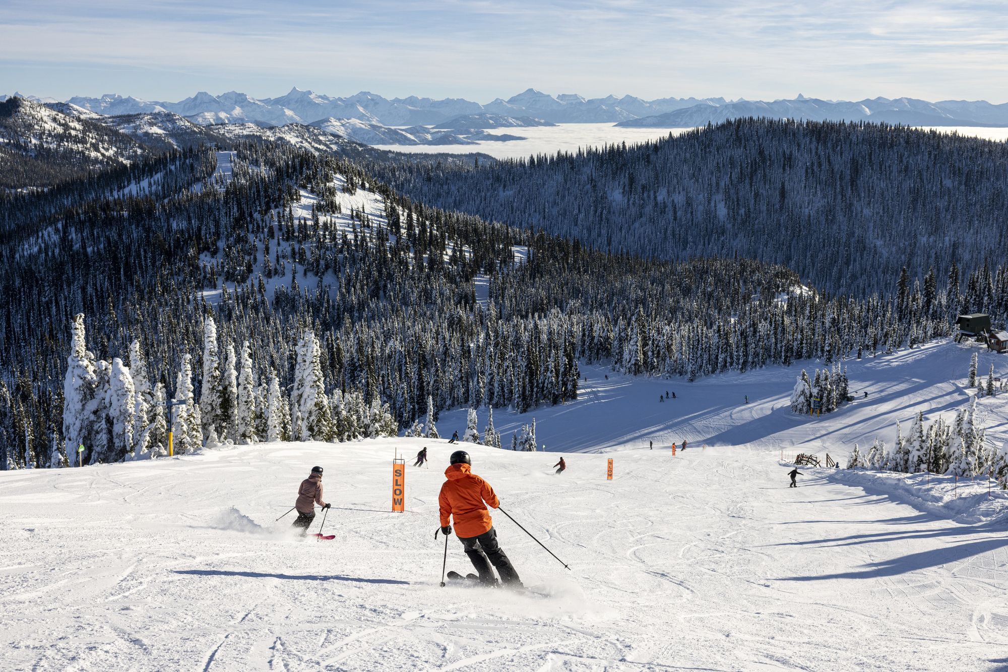 Whitefish Mountain Resort features powdery glades, steep bowls and over 80 miles of marked runs