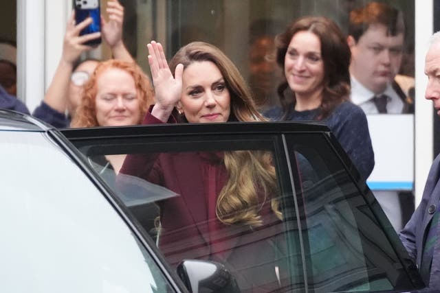<p>The Princess of Wales visited Charing Cross Hospital in London</p>