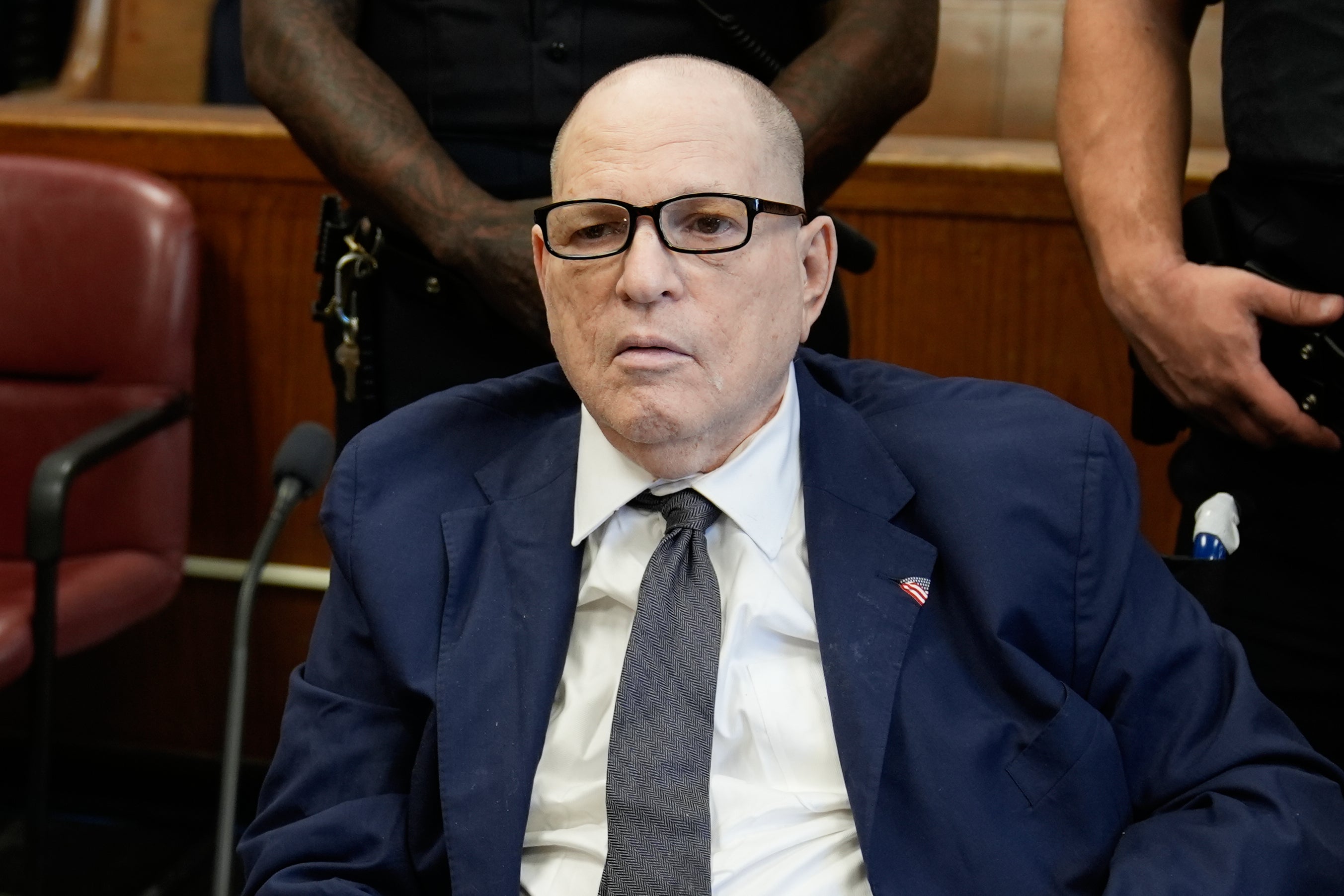 Weinstein is currently serving a 16-year prison sentence after he was convicted of rape and sexual assault in California in 2022