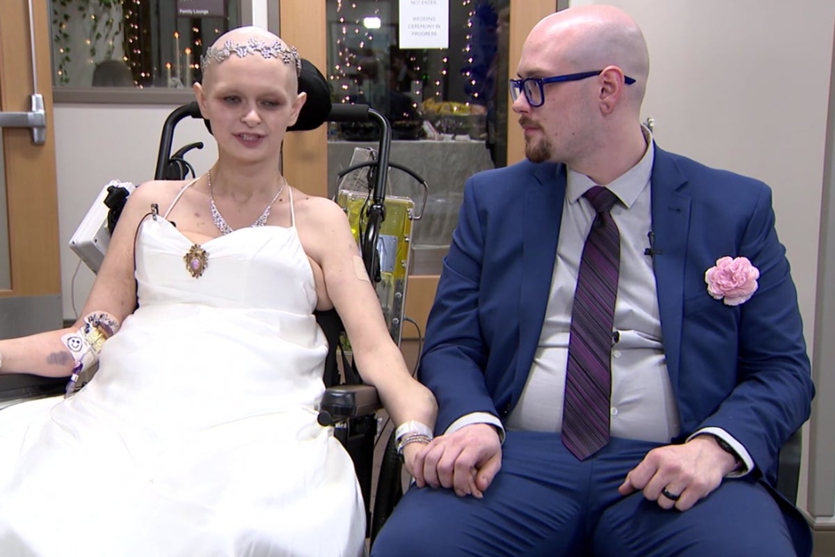 Bride with rare form of cancer gets hospital wedding: ‘It feels like it was supposed to be this way’ Bride with rare form of cancer gets hospital wedding: ‘It feels like it was supposed to be this way’