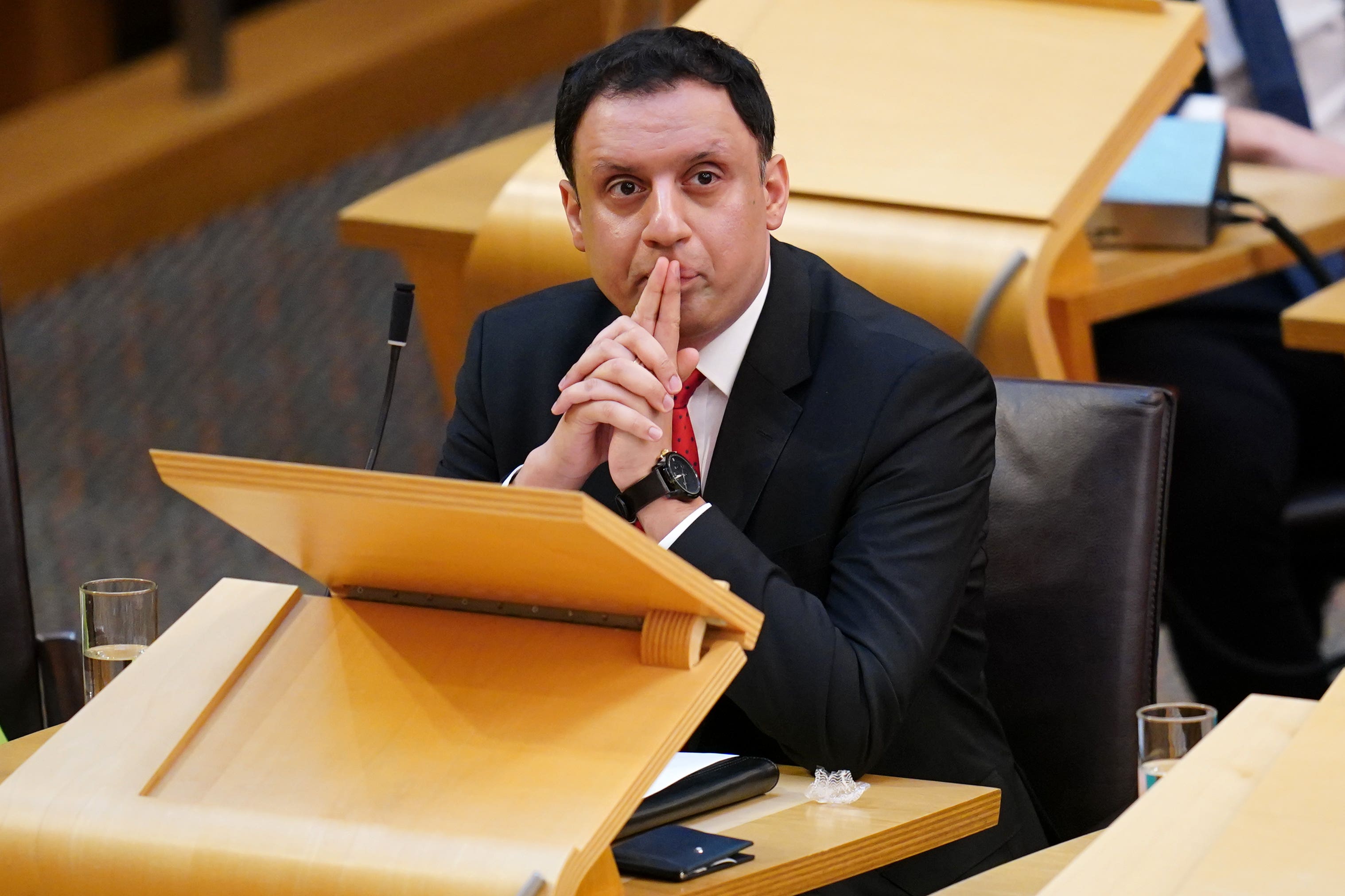 Anas Sarwar has said Scottish Labour will not attempt to block the Scottish Government’s proposed budget (Jane Barlow/PA)