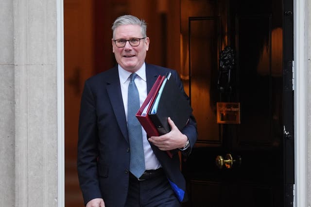 Prime Minister Sir Keir Starmer has said Greenland’s future must be a matter for the people of the territory and Denmark alone (PA)