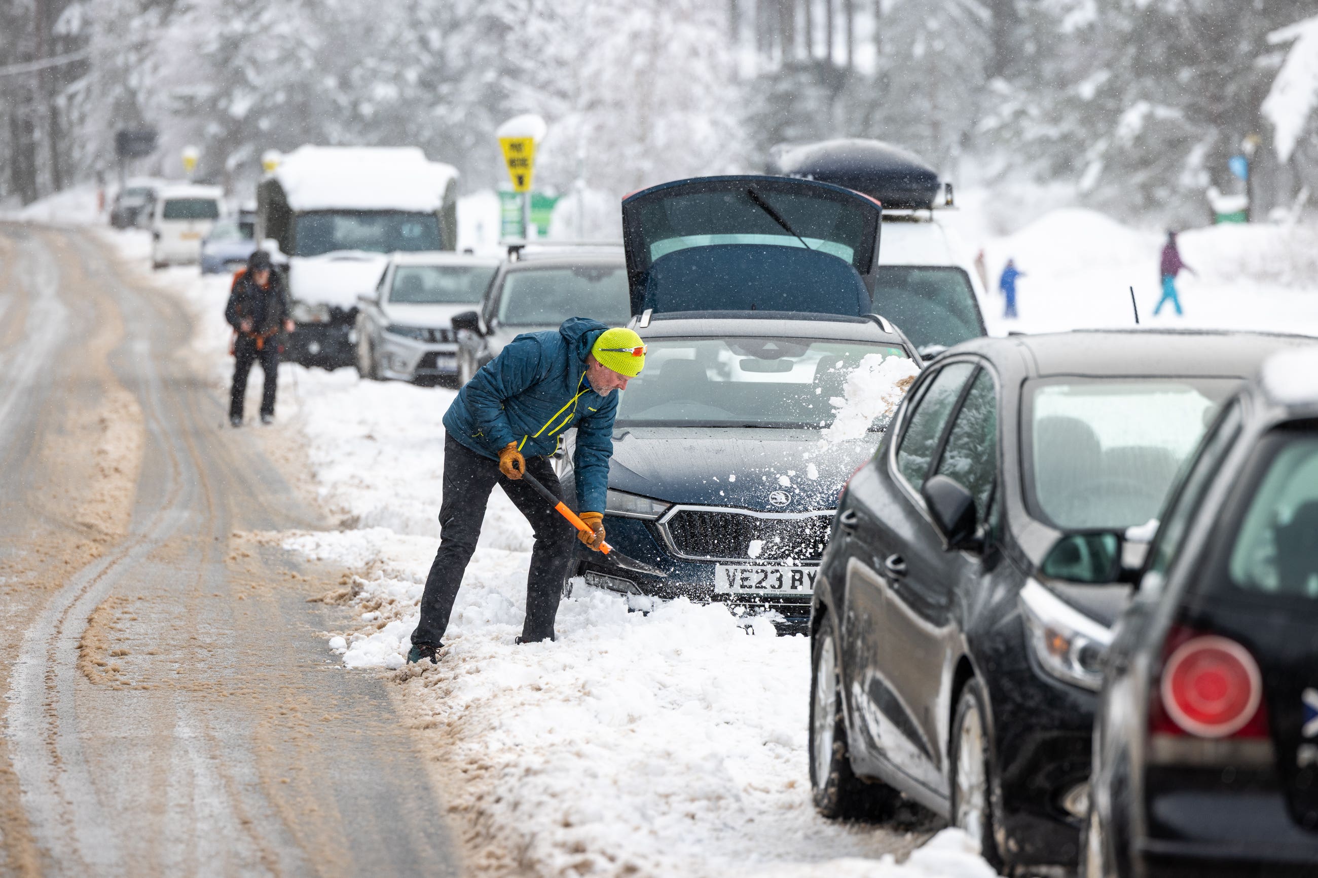 Many schools will remain closed for a fifth day on Friday (Paul Campbell/PA)