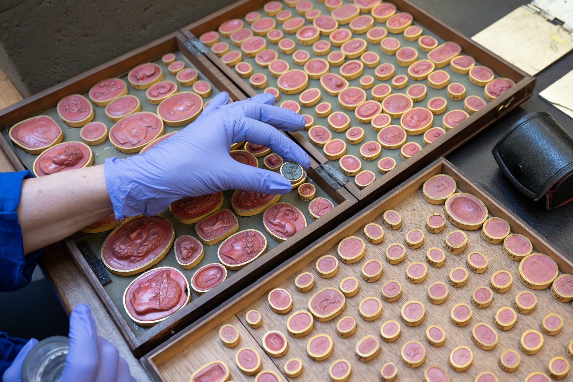 Gems in stock are also checked for damage or missing parts as part of the recovery team's work