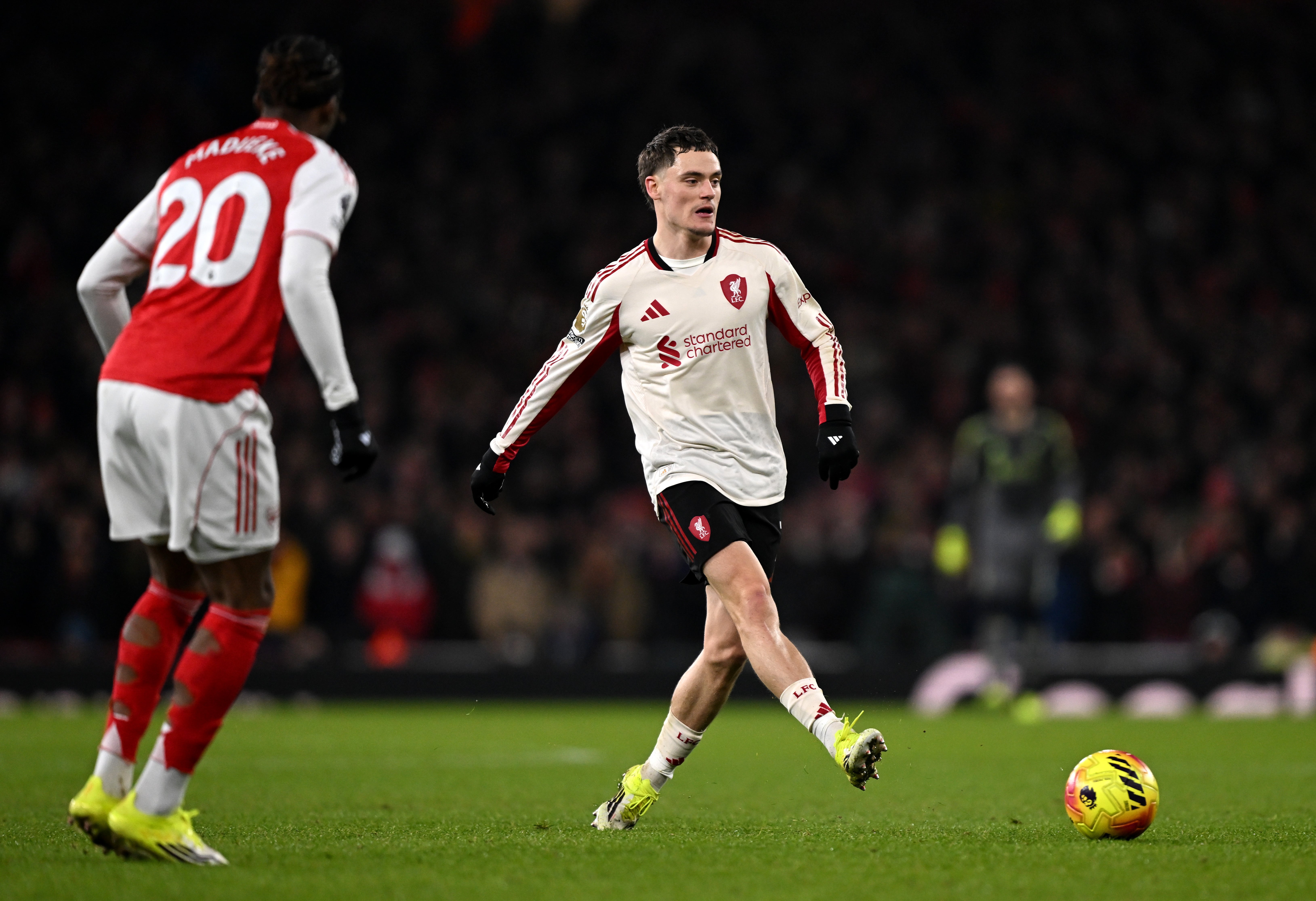 Florian Wirtz saiu frustrado porque os ataques do Liverpool não deram em nada