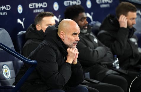 <p>Pep Guardiola will hope the arrival of Antoine Semenyo can give City a boost after they fell six points behind Arsenal (Mike Egerton/PA)</p>