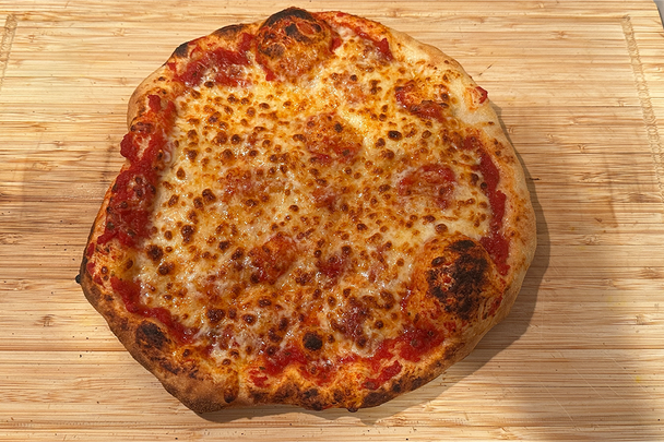 Pizza cooked in the Ooni volt 2