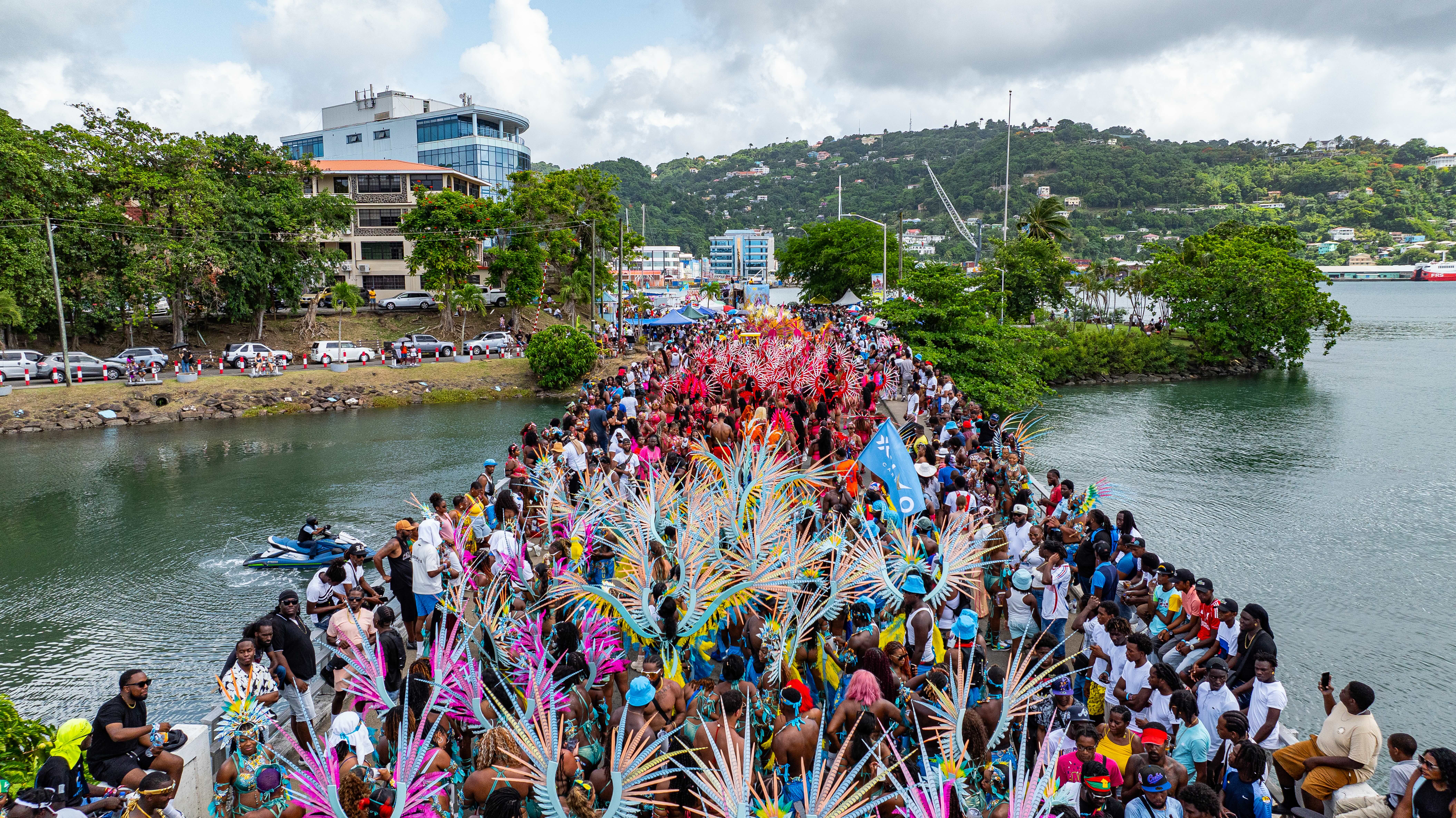 At the 2025 event, a record 24,500 visitors arrived in Saint Lucia