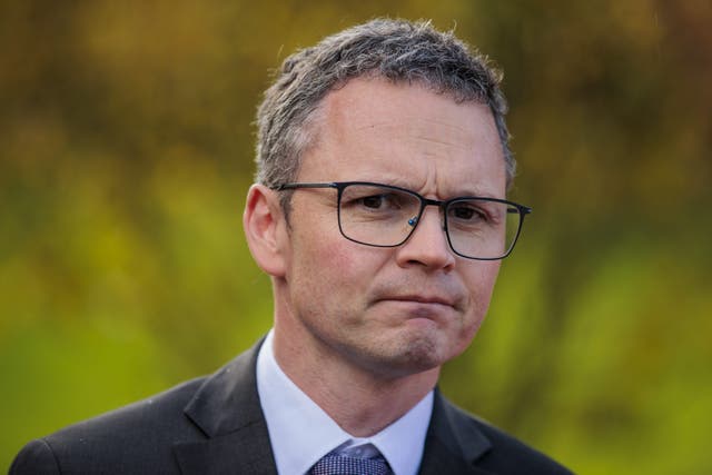 Minister for Media Patrick O’Donovan has left X (Liam McBurney/PA)
