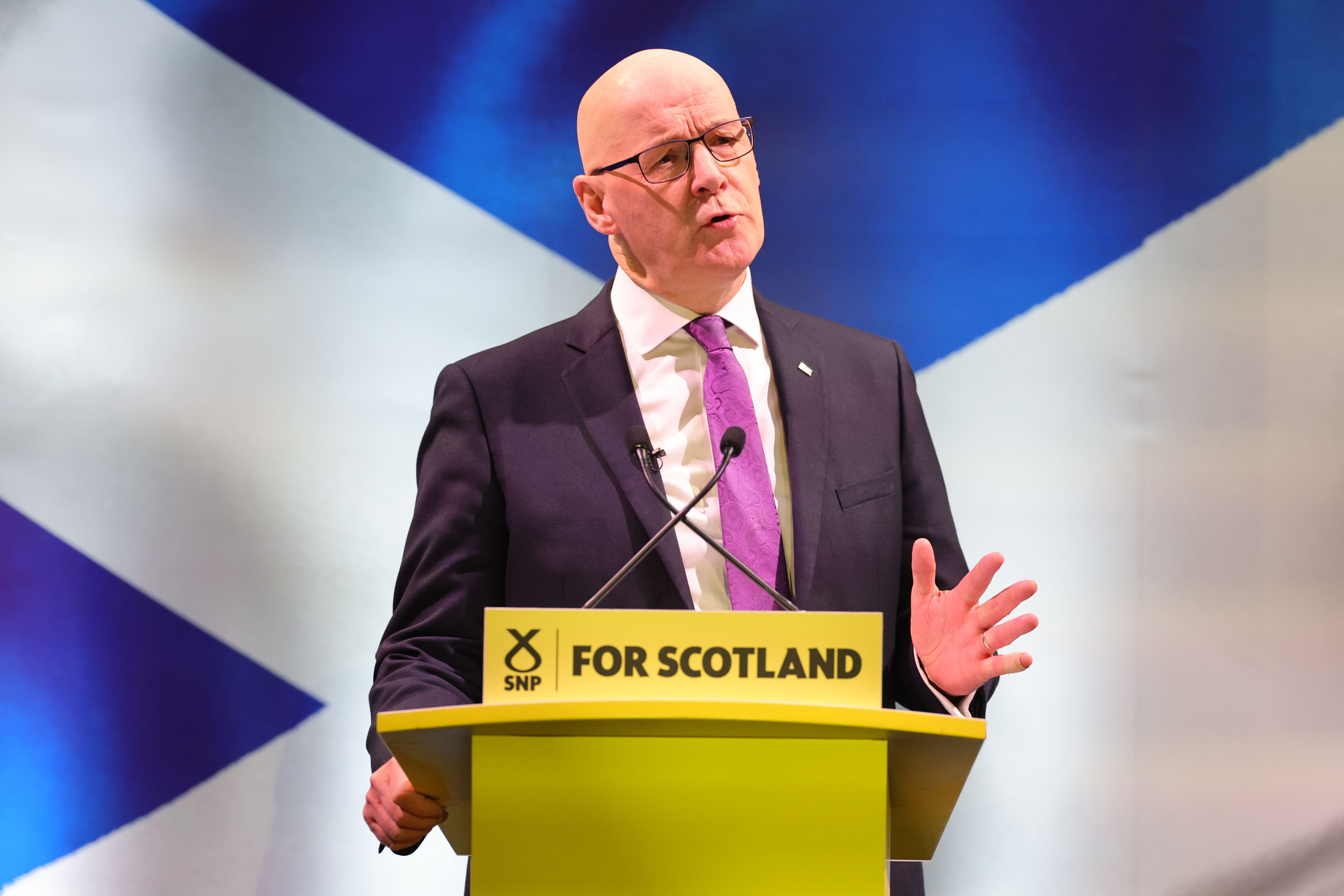 The First Minister appeared on a BBC podcast (Steve Welsh/PA)