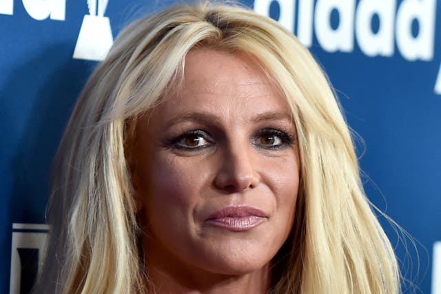 <p>Britney Spears fotografiada en Beverly Hills en 2018</p>