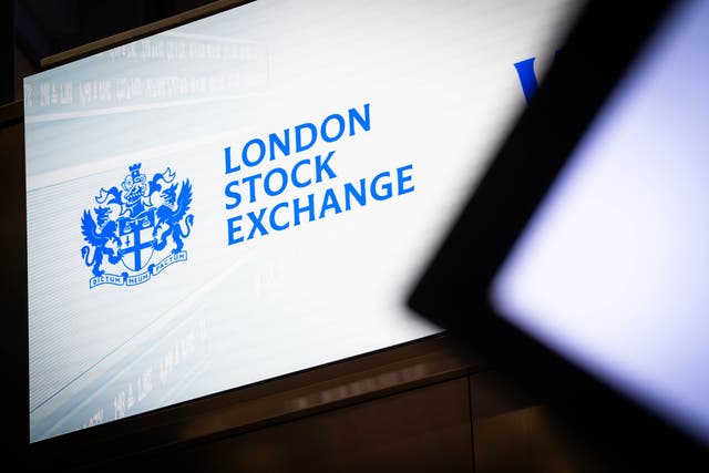 For the week, the FTSE 100 rose 1.7% (James Manning/PA)