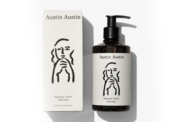 Best luxury hand wash IndyBest review Austin Austin palmarosa vetiver hand soap