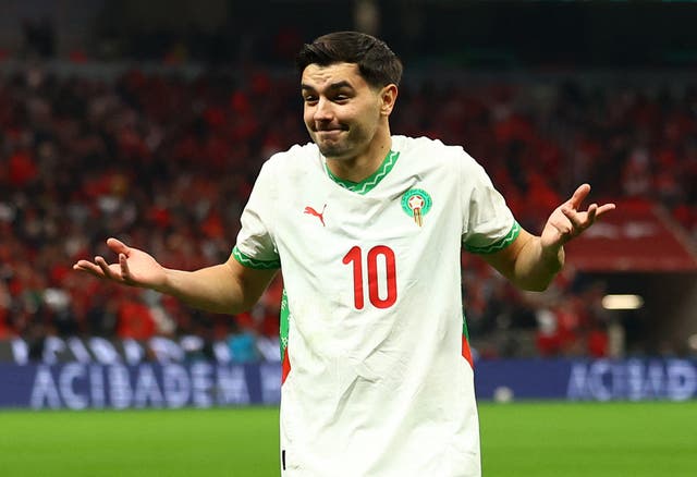 <p>Brahim Diaz has scored five goals in five games at Afcon</p>
