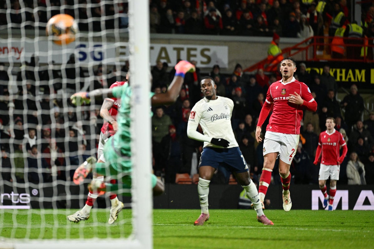 Wrexham vs Nottingham Forest live: Hudson-Odoi sparks comeback as visitors force extra-time